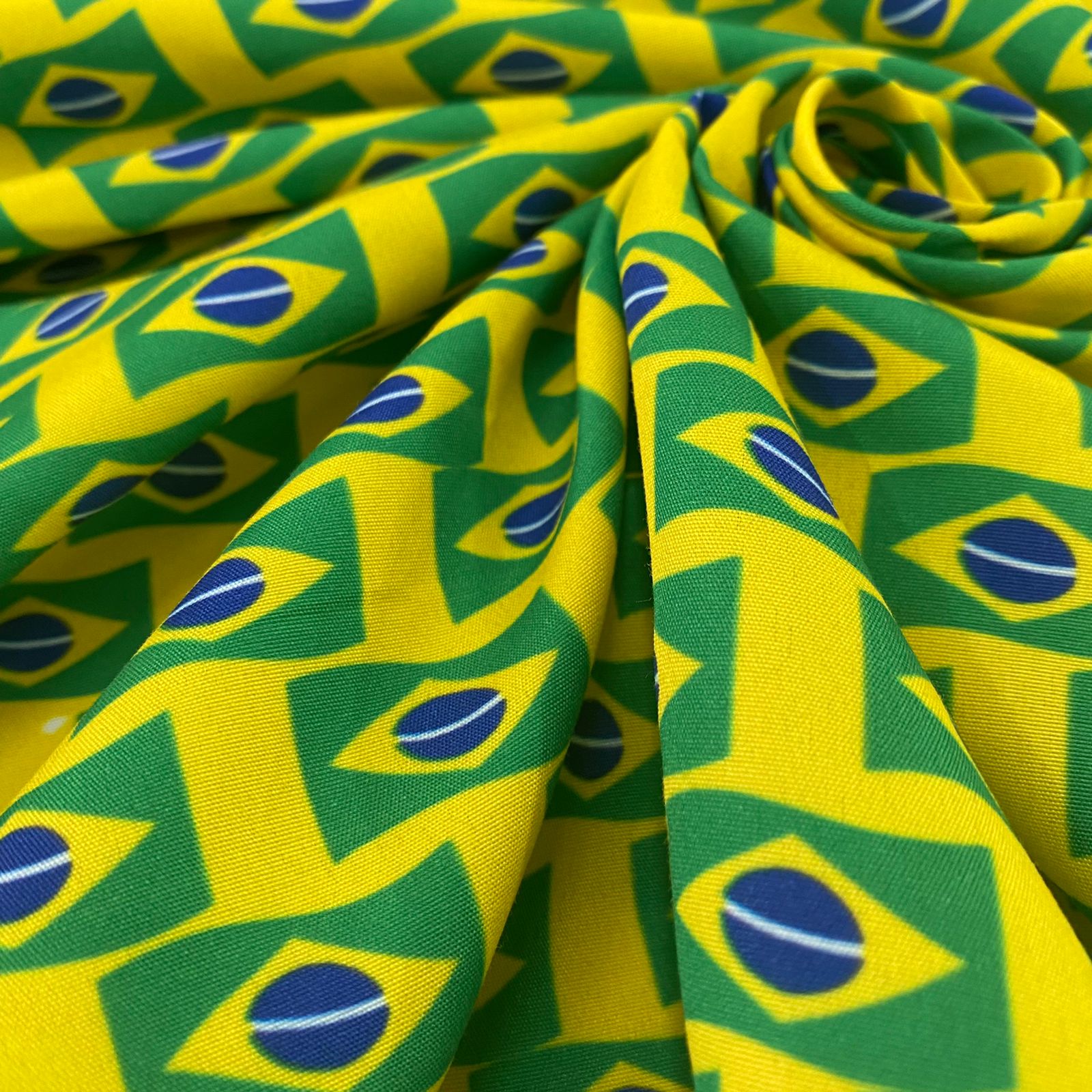 Tecido Tactel Estampa Digital Bandeira do Brasil  Web Estampas - Web  Estampas: Tecidos com estampas exclusivas!