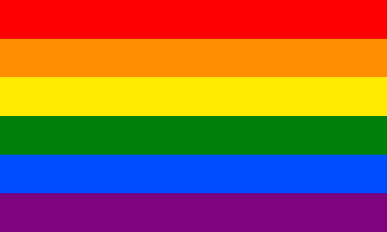 Bandeira LGBTQIA+ - Arco Íris