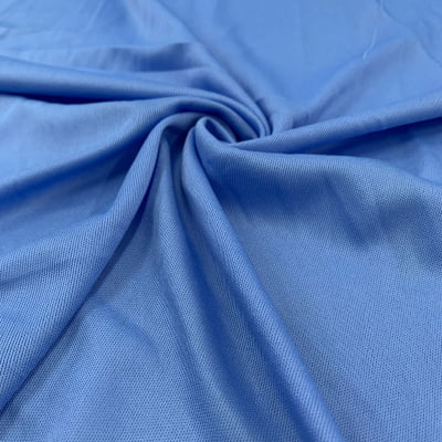 Malha Helanca Azul Serenity